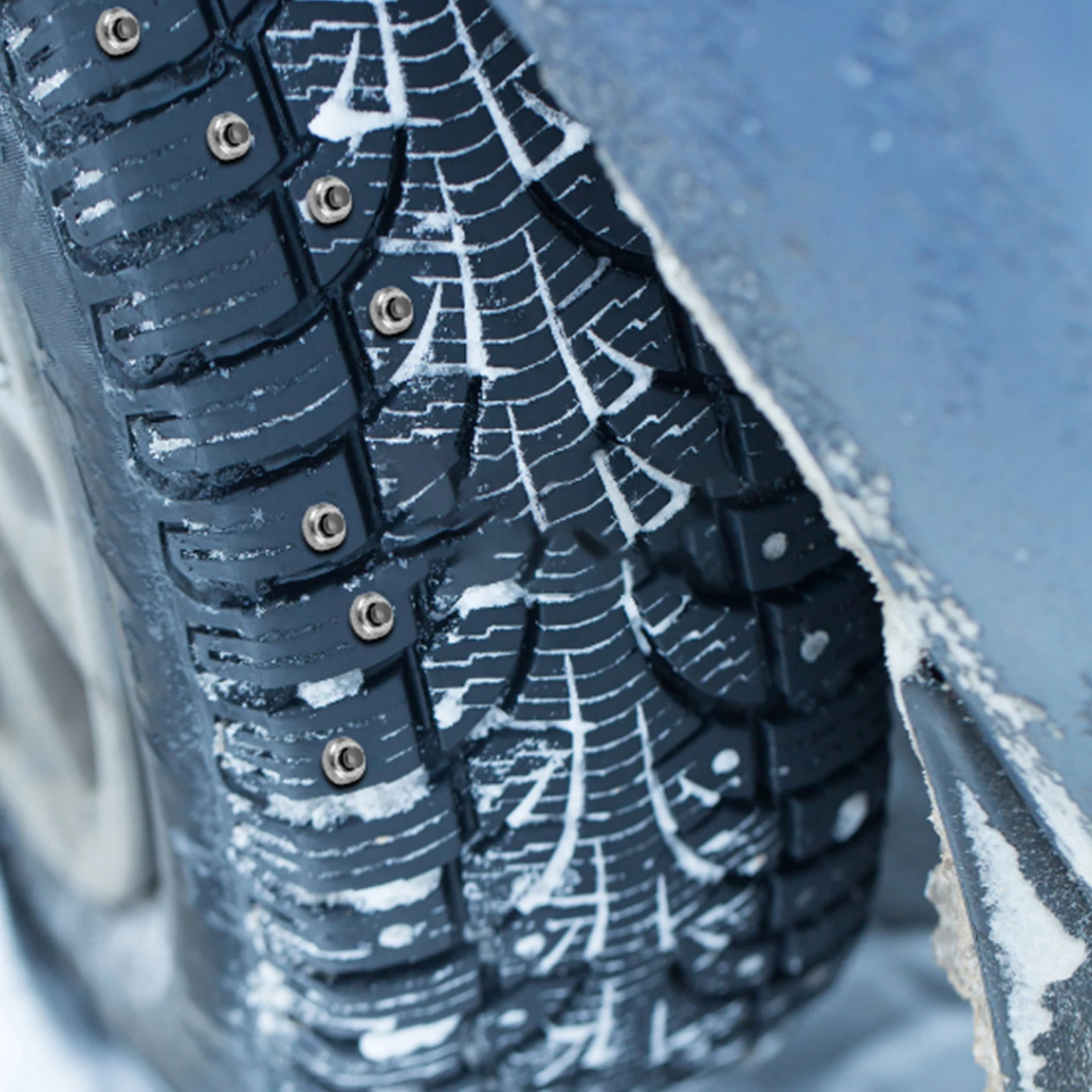 

100pcs Tire Studs Anti-Slip Spikes Snow Traction Car Motorcycle Atv Suv Truck Auto Accessories Durable Studs For Ice Mud
