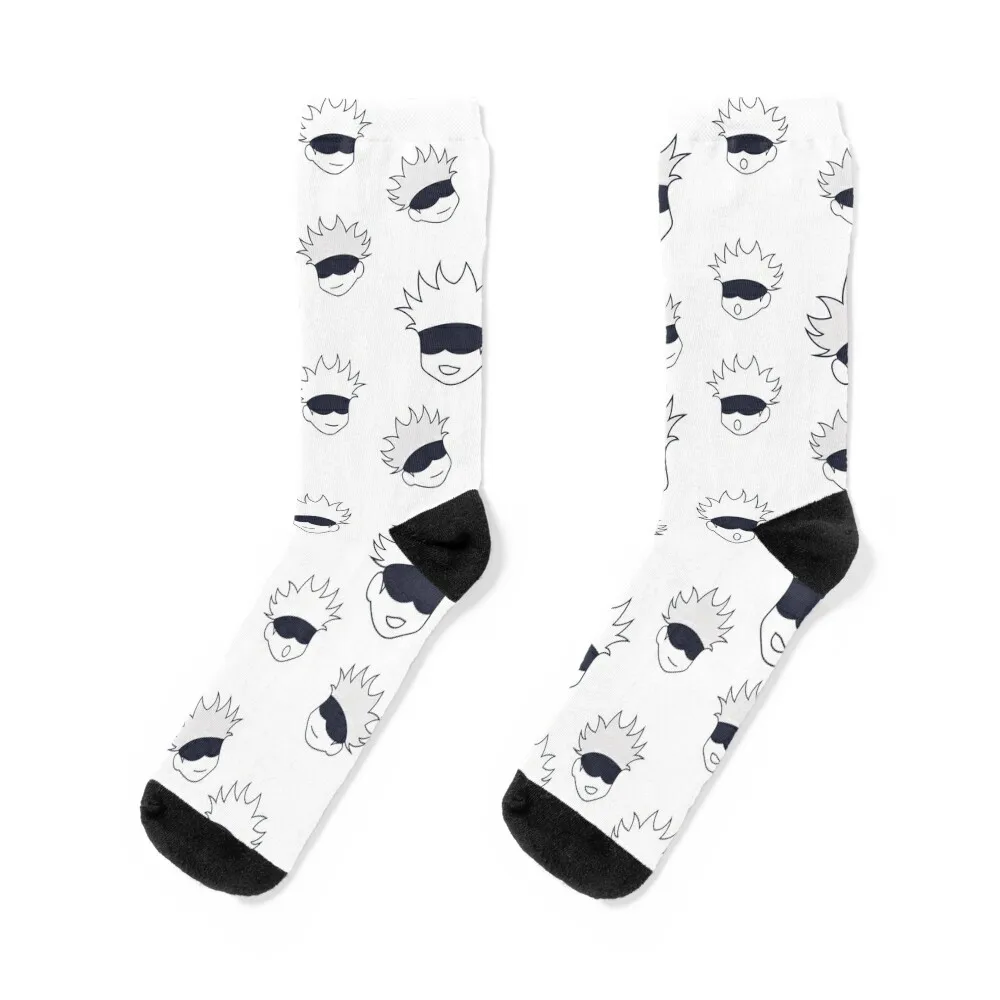 

Gojo Chibi Pattern Socks Men's crazy sport japanese fashion Socks Men's Women's