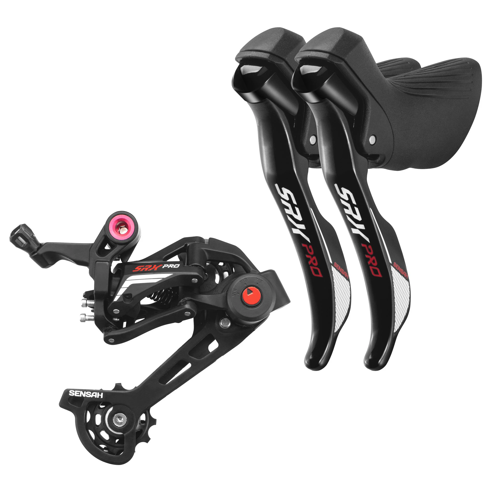 

SENSAH SRX PRO 1*11 Speed Road Bike Shifter Lever+Rear Derailleurs+Front Derailleurs Transmission Boxed Professional Kit