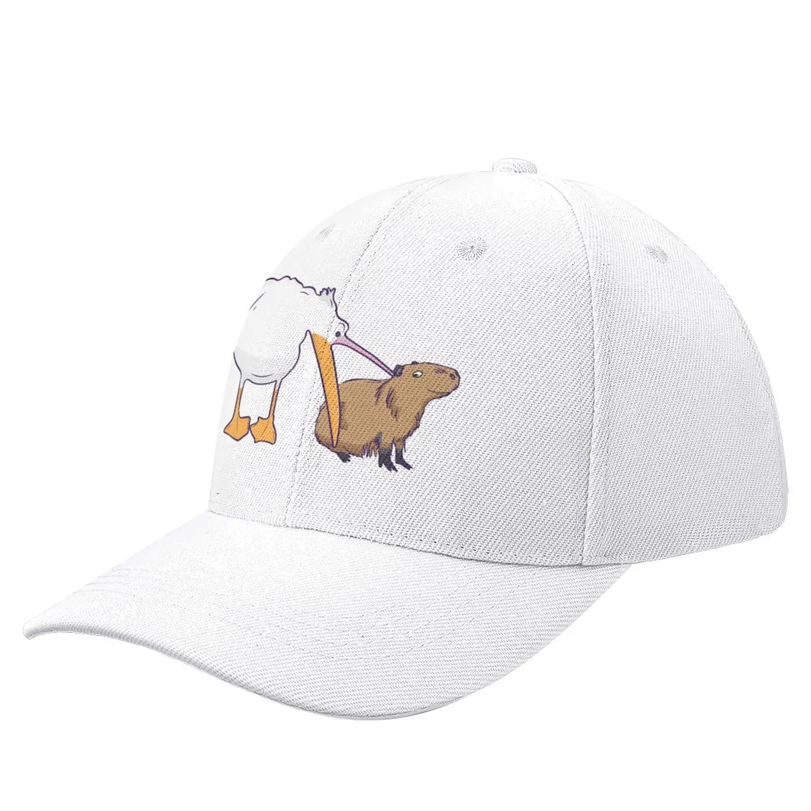 Don't Worry, Be Capy. Capaybara Unbothered Funny Baseball Cap Kids Hat tea Hat sun hat Beach Girl'S Hats Men's