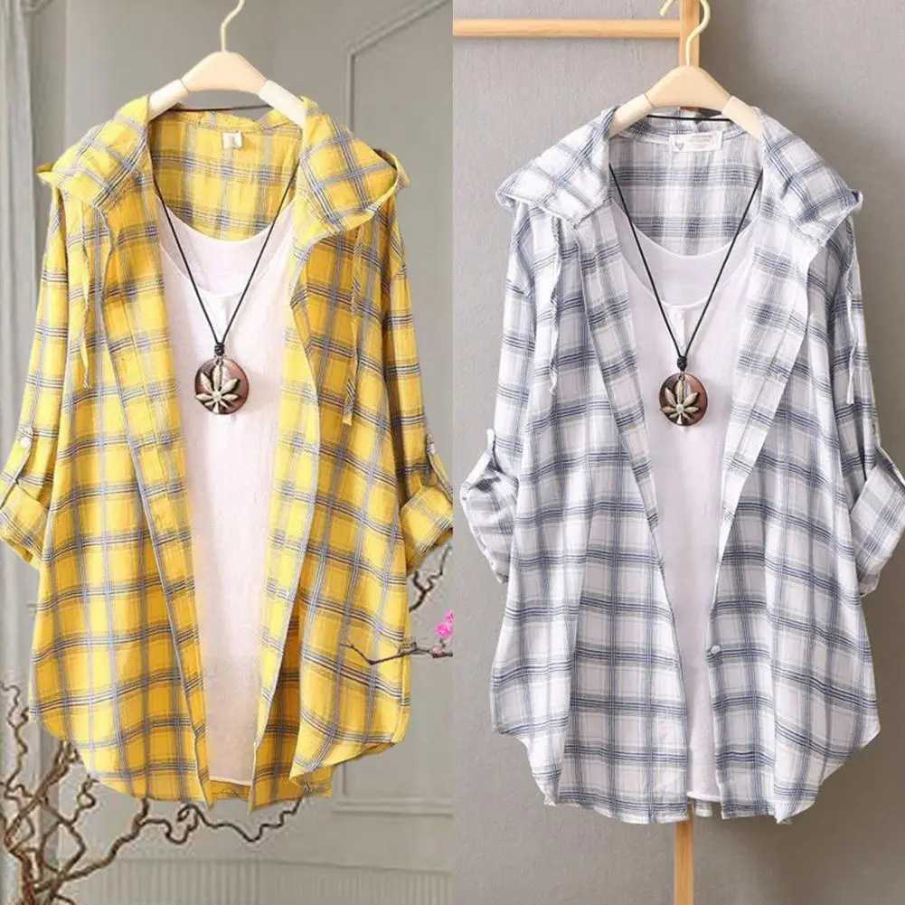 

Summer Cardigan Workwear Drawstring Wear Resistant Loose Open Front Sunscreen Cardigan Coat Women Cardigan Quick Drying