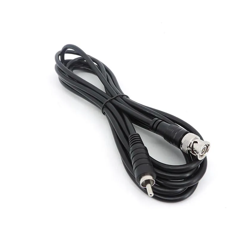 1/3/2m BNC Male to RCA Male Jack Coaxial Cable Connector Video Adapter for CCTV Camera system Camera Accessories p1