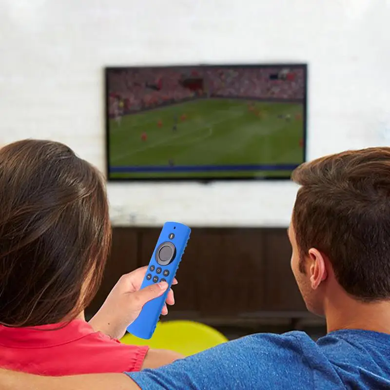 TV Remote Cover Soft Silicone Remote Control Case Protective Shockproof Home TV Remote Control Skin Sleeve Tight Fit For Flats
