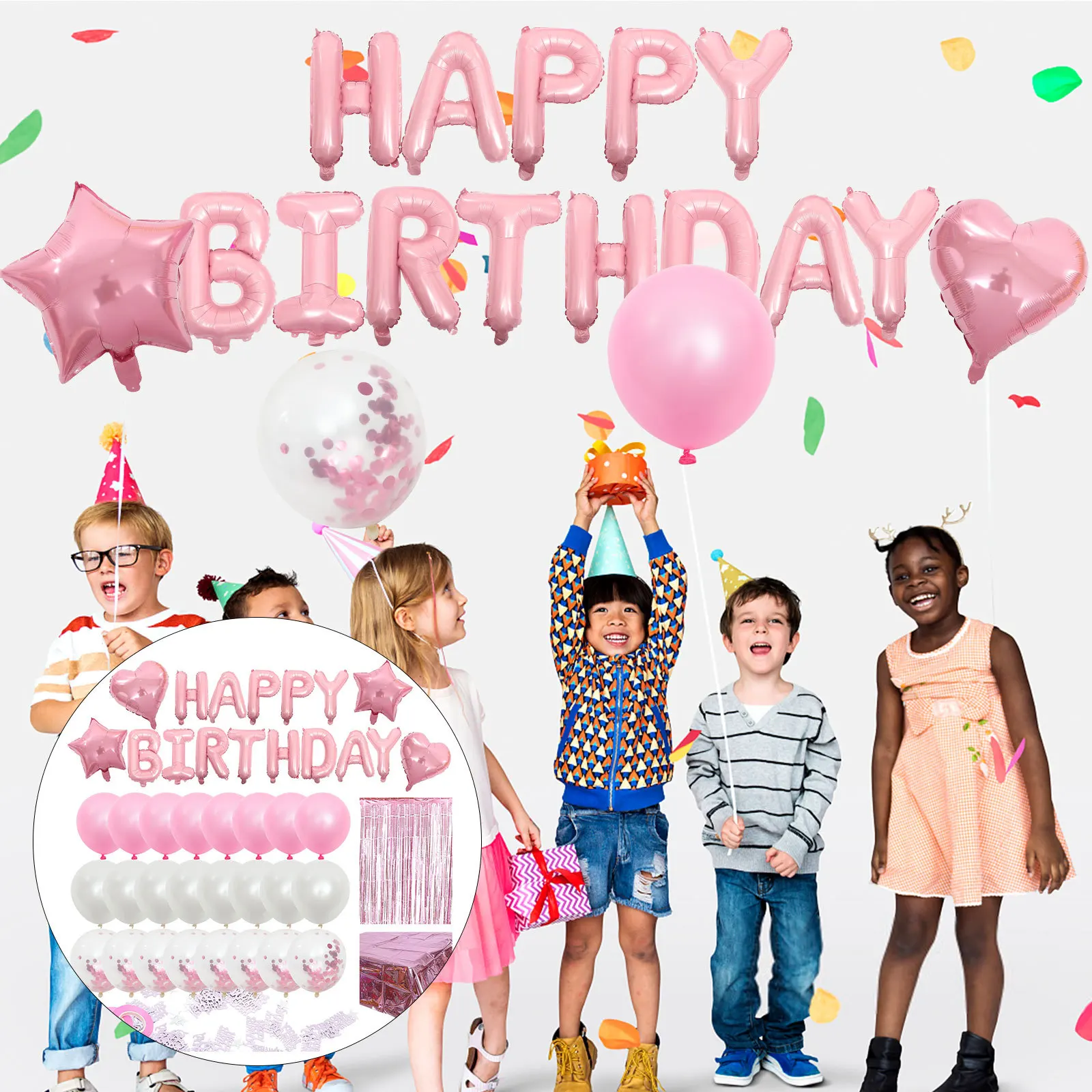 

1 set 1 Set White Balloon Kit Supplies Decorations Balloon Set For Birthday Party Birthday Party Layout Balloons Layout Decor