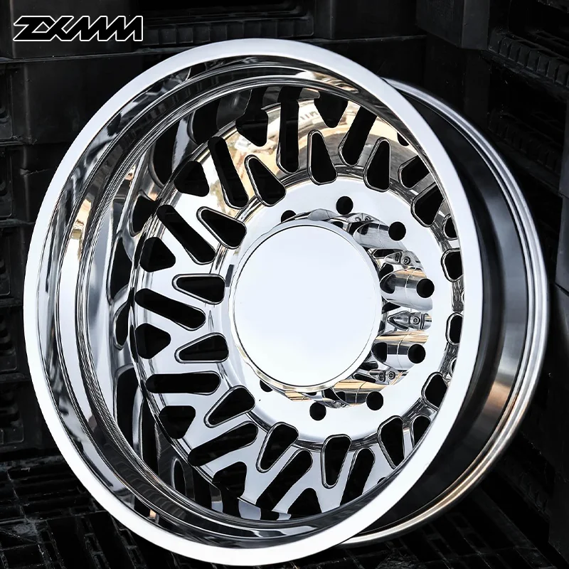 F350 Dually Wheles 6x5.5 8x6.5 8x200 8x210 8x170 10x225 High Polishing 22 24 26 28 30 Inch Wheel Rims for GMC 20 3500
