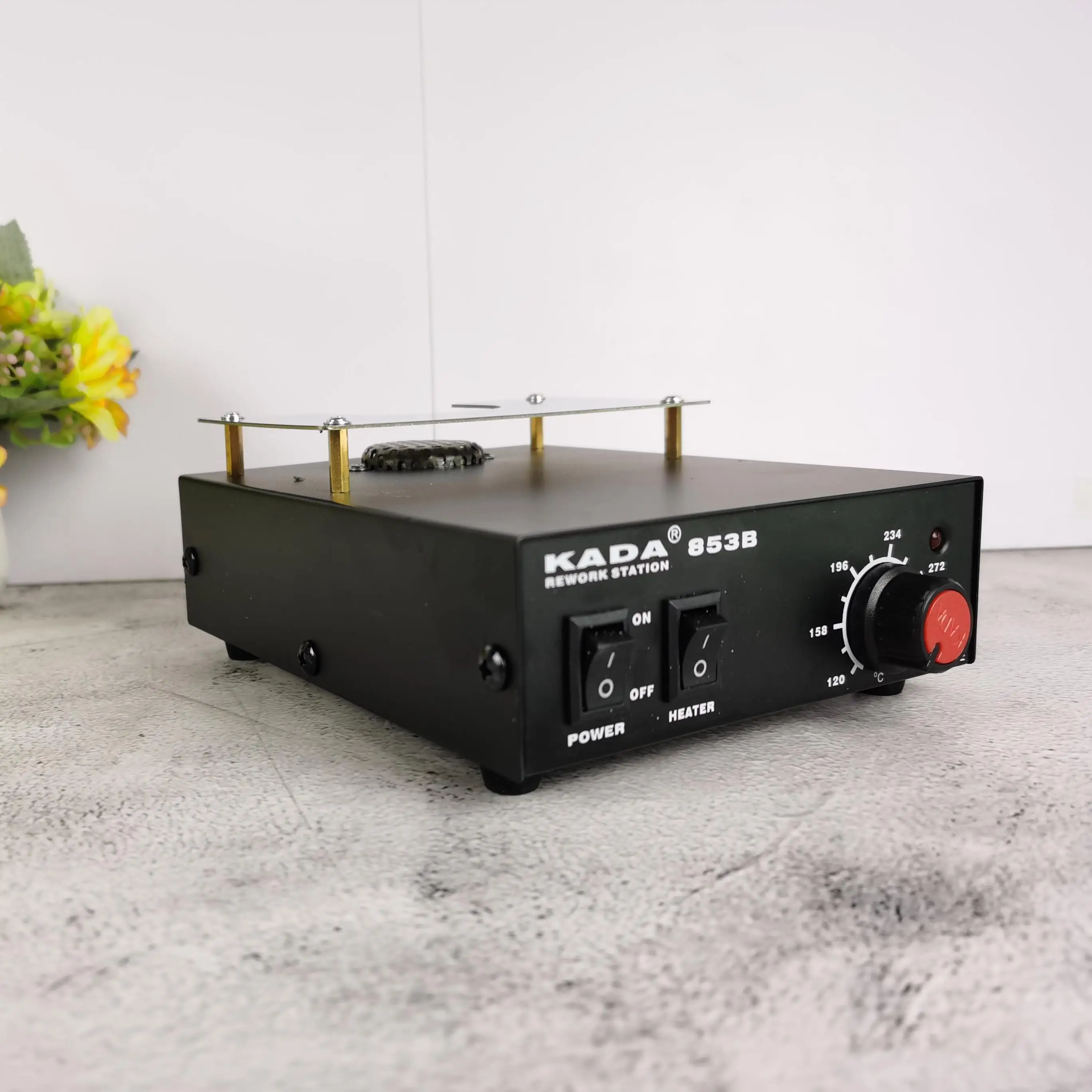 Станция предварительного нагрева KADA 853B 220 В/110 в 540 Вт для BGA PCB BGA, станция переработки предварительного нагрева/станция для распайки горячим воздухом