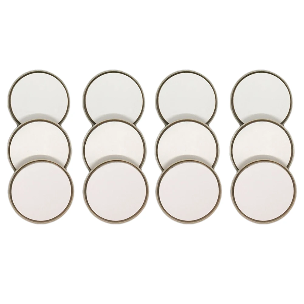 Twelve Premium Sliding Foot Pads Designed To Facilitate Effortless Mobility With A Standard Size Of Fifty Millimeters