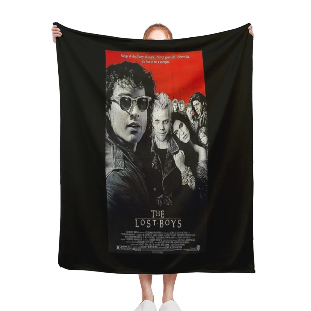 

Vintage The Lost Boys Medium Blanket Soft comforter sets throw for Couch Warm Flannel Blankets Bedroom Décor