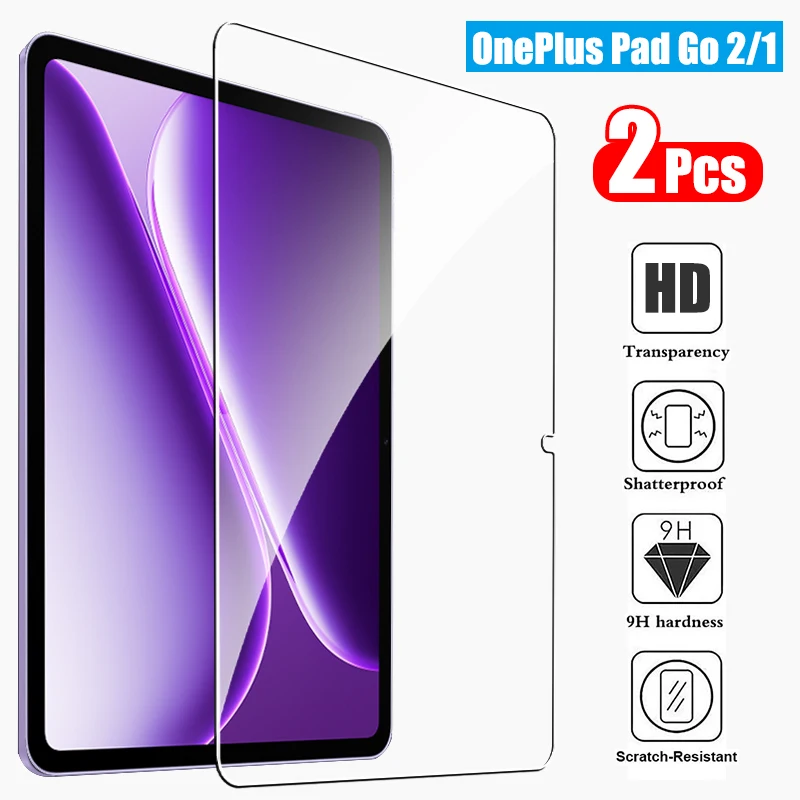For OnePlus Pad Go 2 12.1 Tempered Glass Screen Protector On OnePlus Pad Go 2 12.1 2025 11.35 2023 9H Film