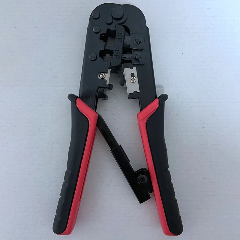 RJ45 Crimping Tool RJ45 Network Cutting Tools 8P Crimper Cutter Stripper Plier For Modular RJ12 RJ11 Crimp Crimper