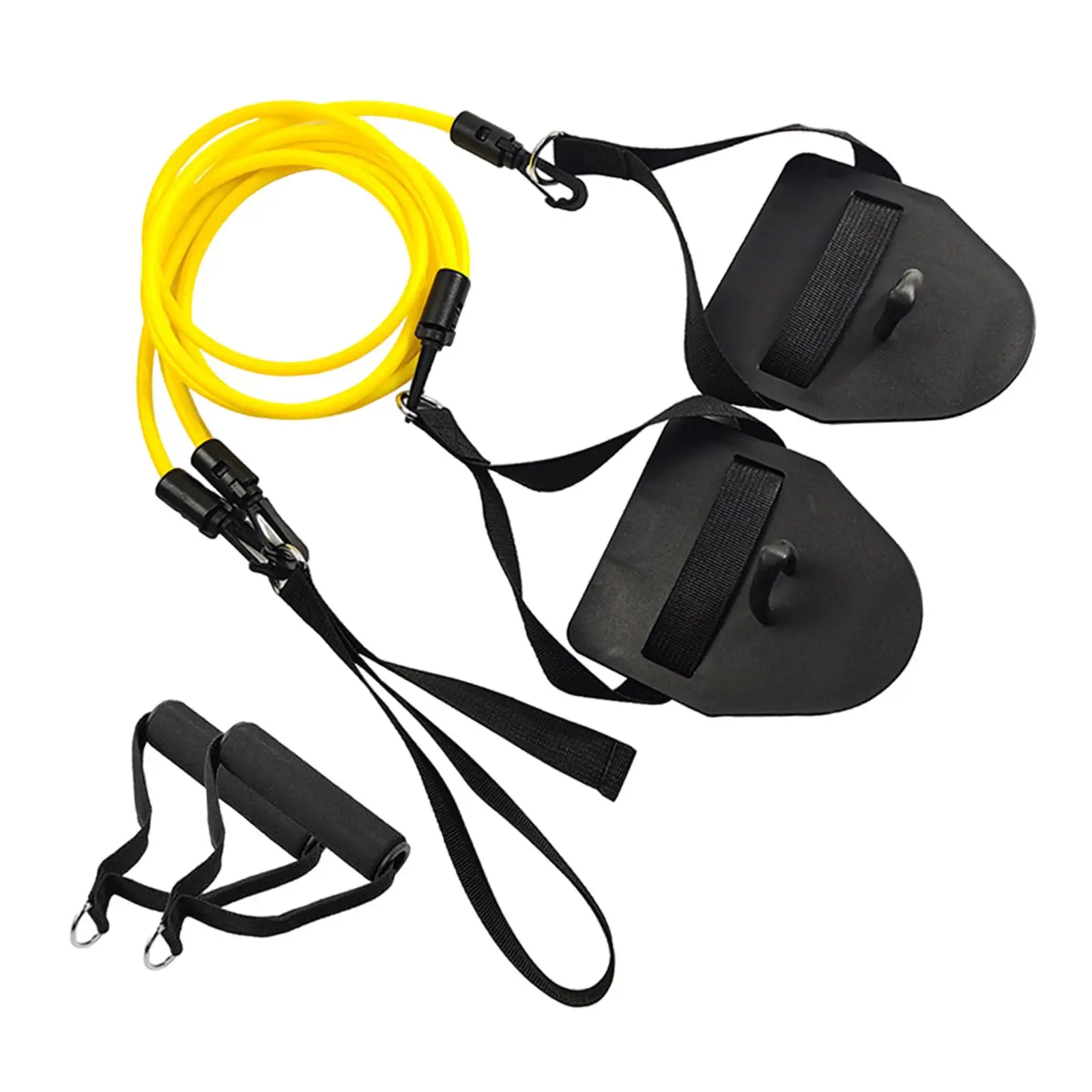 Training Equipment Rope Resistance Gym Arm Strength Trainer Swimming Paddle Simulation Fitness Rope for Adults and Kids