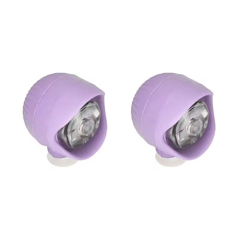 2pcs PVC LED Shoe Lights Charms Accessories for Night Rides, Walks & Dog Walks,Shoes Charms, 3 Lighting Modes - Image 8
