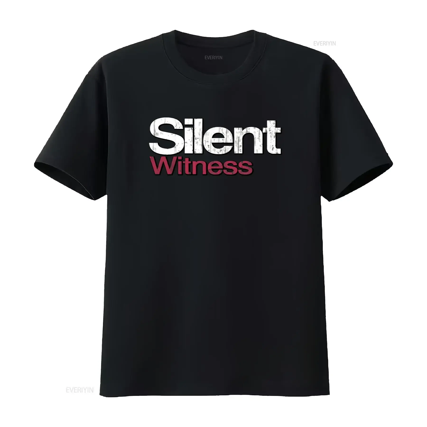 Silent Witness Active Logo T Shirt Funny Size S to 5XL vintage Washed graphic Top For Everyday Wear fashion Stylish Slightly