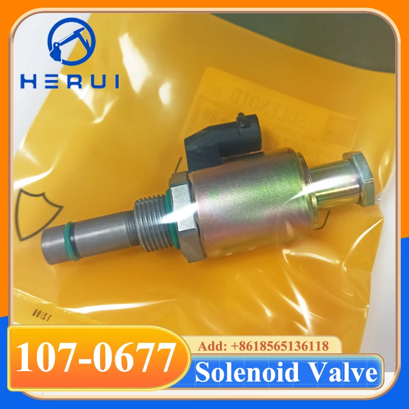 

High Quality Solenoid Valve 107-0677 1070677 for 3412E 3408E C30 C32 D8L D9L