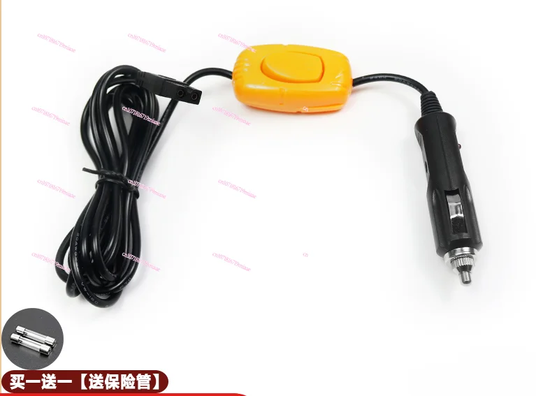 Car compressor Refrigerator Power cord Car extension plug 12V24V Yingde Binghu Meigu Fengge