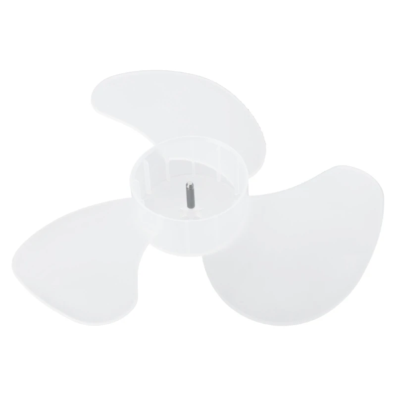 3 Leaves Plastic Fan Blade Universal Household Desktop Fan Table Fanner Replacement Part Y5GB