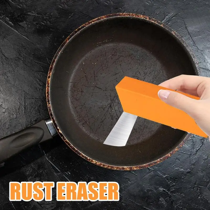 1PCS Limescale Eraser Bathroom Glass Rust Remover Rubber Eraser Household Kitchen Cleaning Tools for Pot Scale Rust Brush