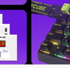 

FURYCUBE M30HE Игровая клавиатура с эффектом Холла FPS Разделенная клавиатура 0,1 MS Поддержка задержки 8 кГц Скорость покатания Веб-драйвер Проводная клавиатура