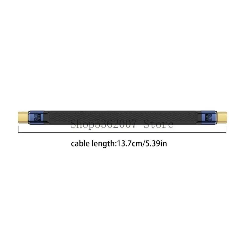 240W 강력한 USB4 데이터 케이블 40Gbps 전송 속도 유연한 리본 케이블 40JB