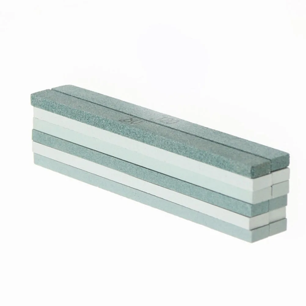 

12pcs Polishing Stone High Quality Effective Sharpening Great Choice Grinding Jade Agate Carborundum Sharpener Bowlder Kitchen