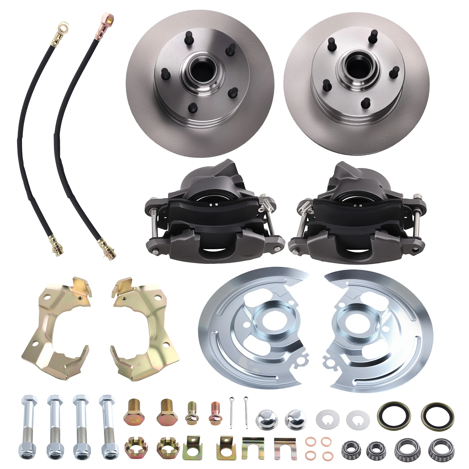 

Front Disc Brake Set for Chevy Nova Apollo X-Body 1968-1974 Round Rotors