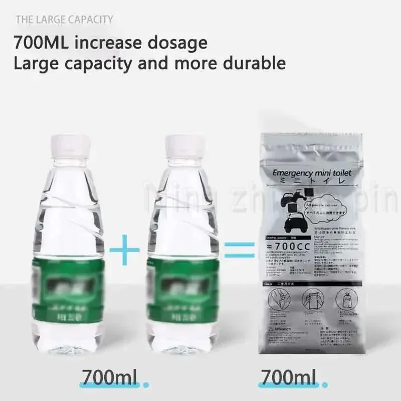 

Car Emergency Urine Bag Disposable Urine Bag Traffic Jam Unisex Portable Toilet Car Emergency Urine Bag