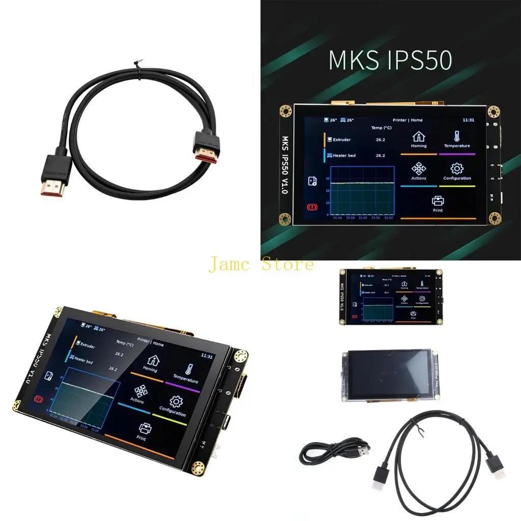 LX0B 5'' Rgb Lcd Sc… - image