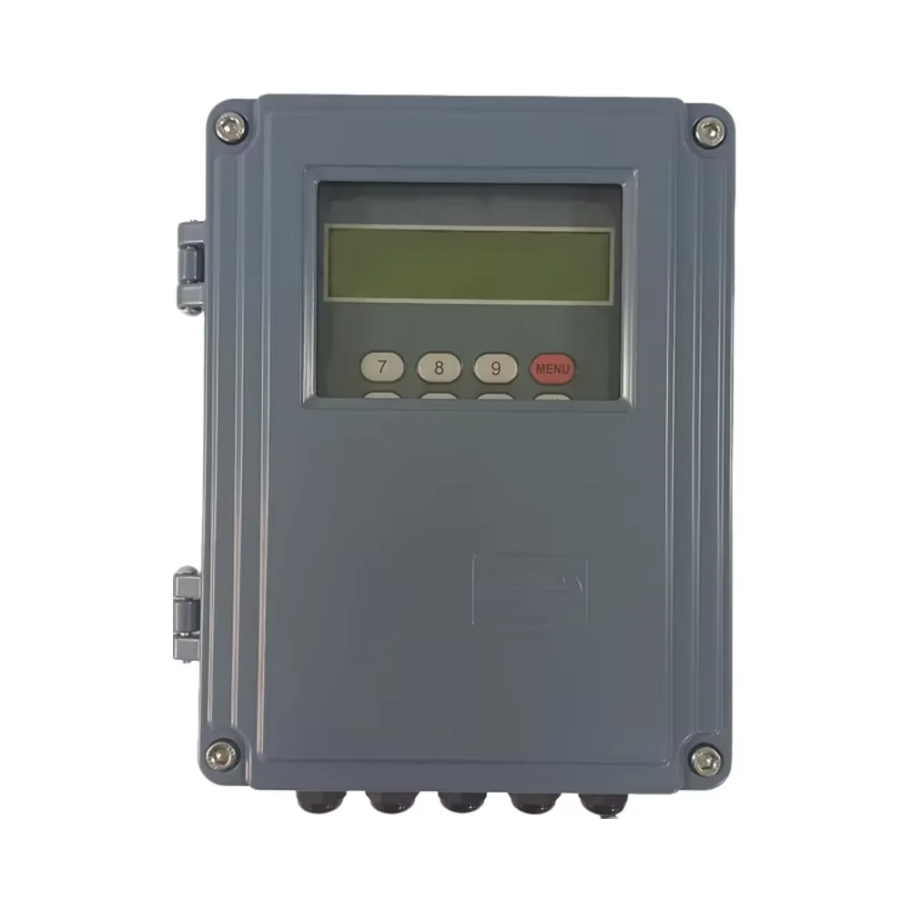 Wall Mounted Digital Ultrasonic Heat Meter Stainless Steel LCD Display for Water Liquid Measurement