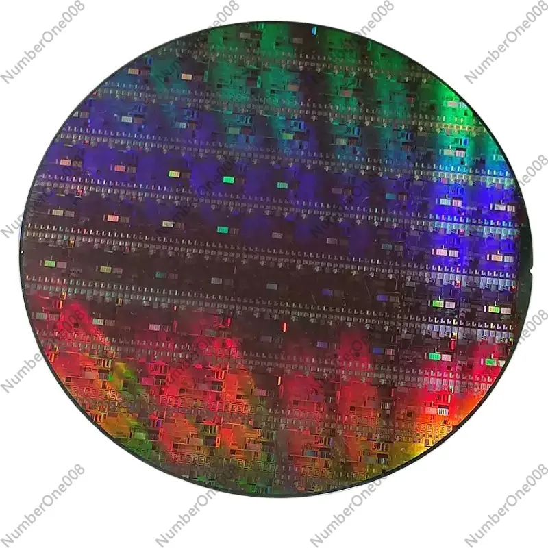 

12-дюймовая кремниевая пластина для фотолитографии, подарок на день рождения, схема печатной платы, полупроводниковый чип, кремниевая пластина для научно-технических исследований