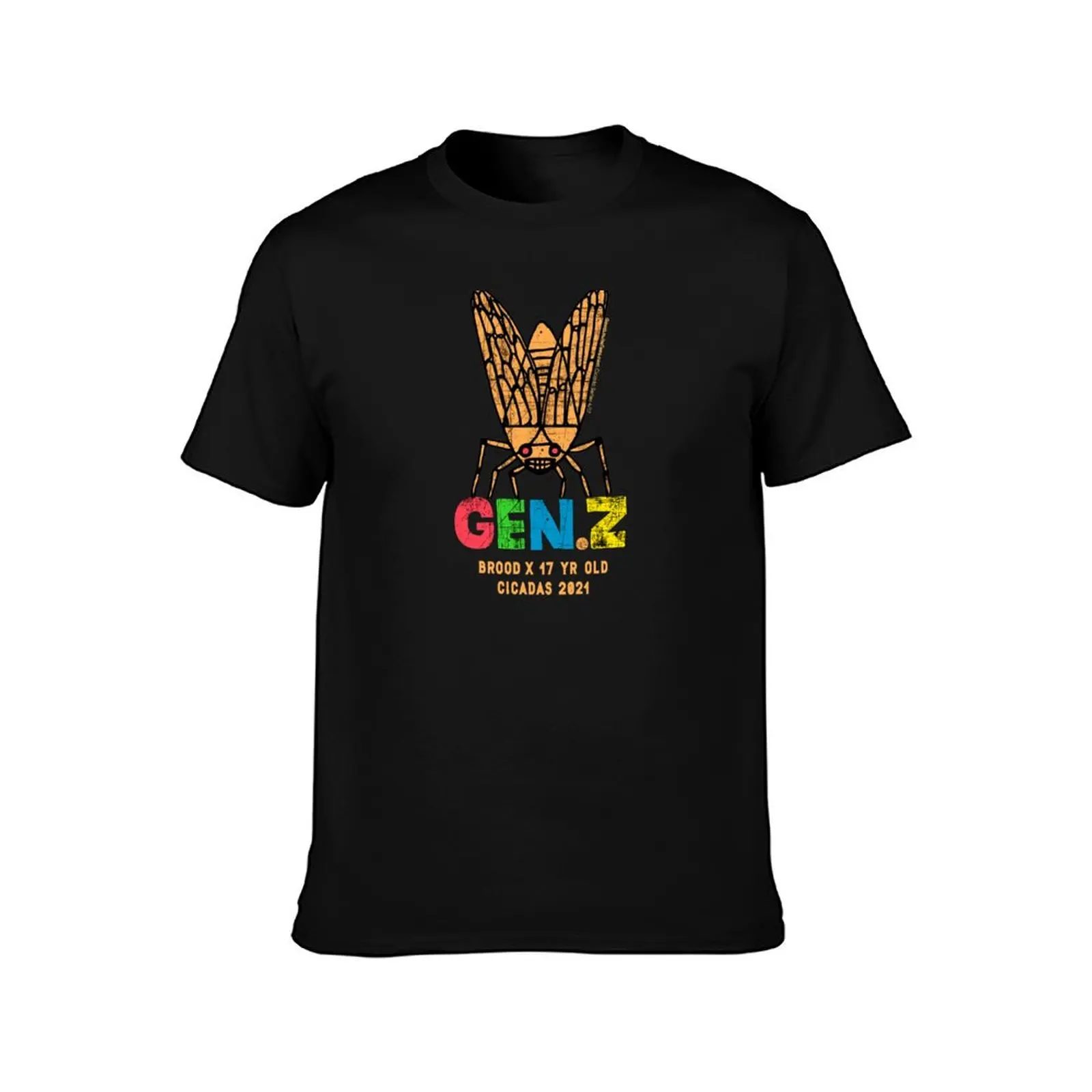 Gen. Z — Brood X Cicada series 4/17 T-Shirt Outdoor Work Short Sleeve Top T-Shirt