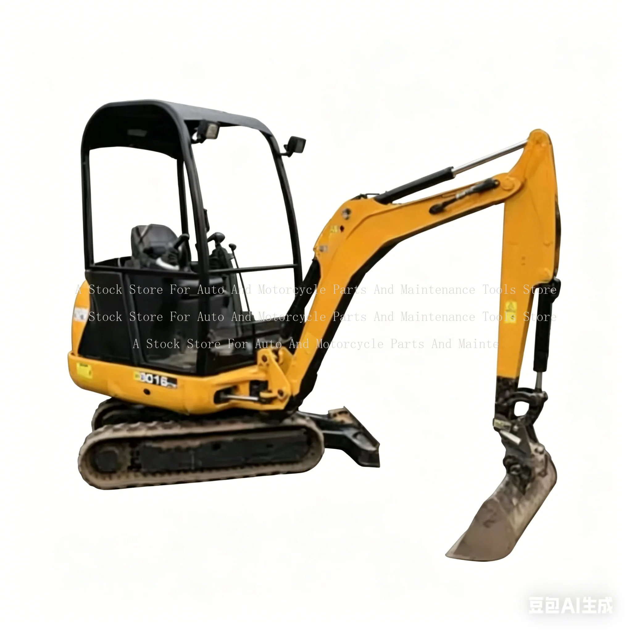 1PC Mini Excavator Car Cover Warm Awning Pvc Windproof For JCB 8016