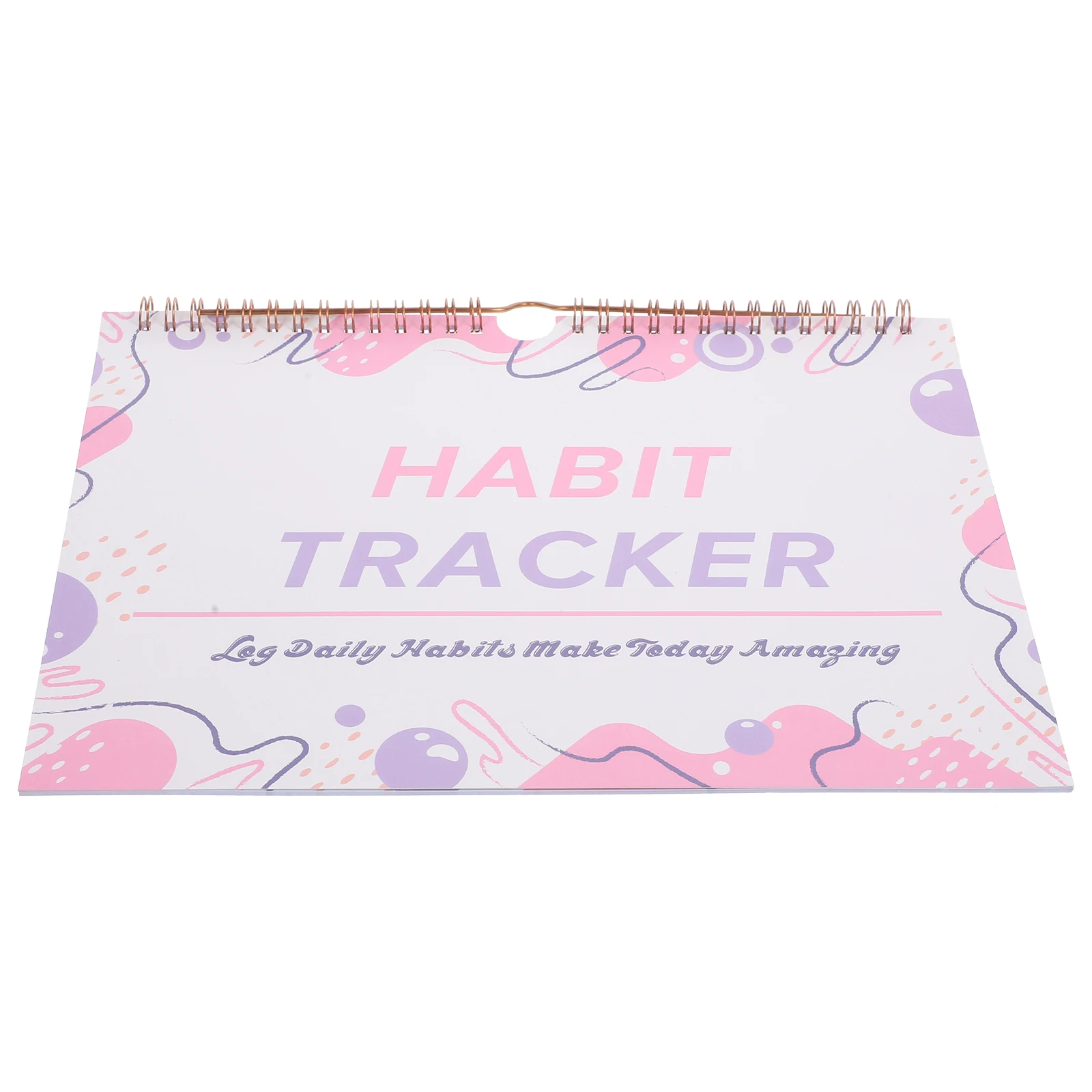 

Habit Tracker No Date Minimalist Yellow White Design Habit Tracker Journal Goal Planner Workout Mood Notebook Schedule