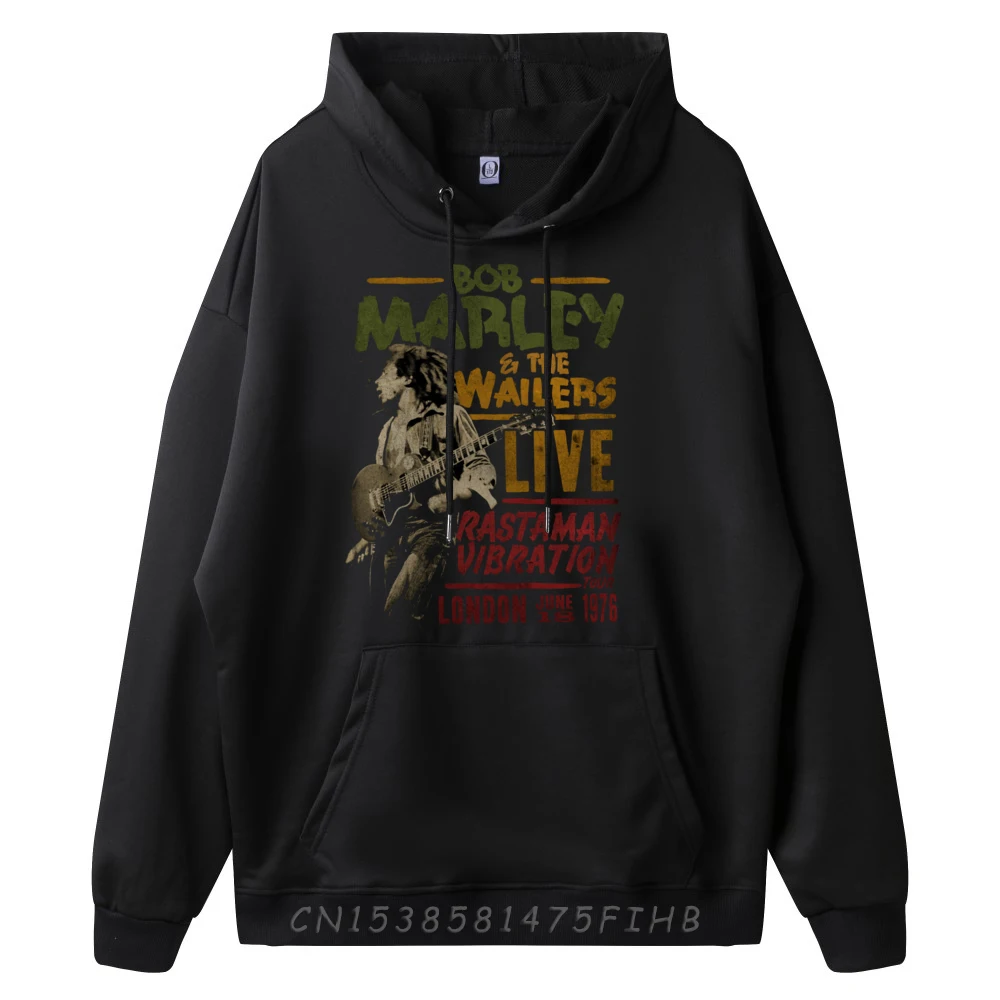 Btrtw The Wailers Live Sweatshirt Boyfriend Leisure Sweatshrt Normal Classic O-Neck Coat Long Sleeve