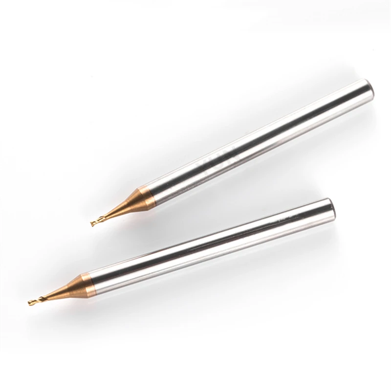 HRC65 frez z węglika spiekanego D0.4mm-0.9mm Mini mała średnica Micro Ball frez czołowy R0.15-R0.45 narzędzie CNC 0.4mm 0.5mm 0.6mm 0.7mm 0.8mm