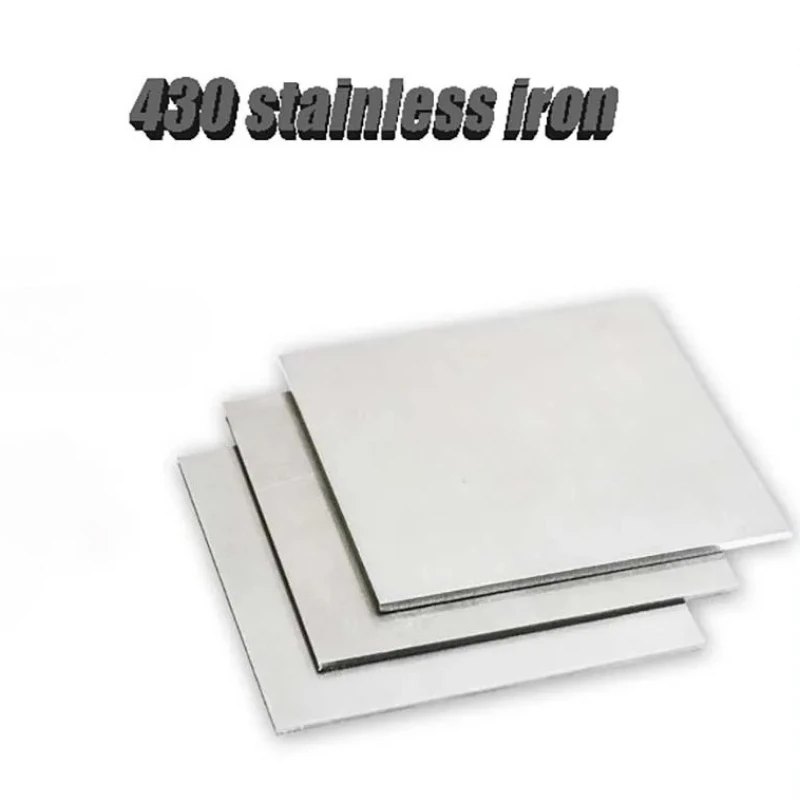 10CR17 Stainless Steel Plate，430 Magnetic Conductivity Stainless Iron Plate Thickness 0.5mm/1mm/1.5mm/2mm/2.5mm/3mm