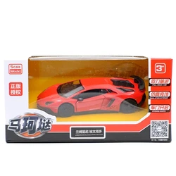 1:36 Lamborghini Aventador LP750-4 Sports Car Alloy Diecast Car Model Toy With Pull Back For Children Gifts Toy Collection F234