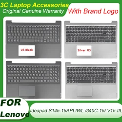 Nowość dla S145-15IWL S145-15API Lenovo Ideapad/340C-15/V15-IIL podpałka na laptopa górna obudowa zamienna klawiatury