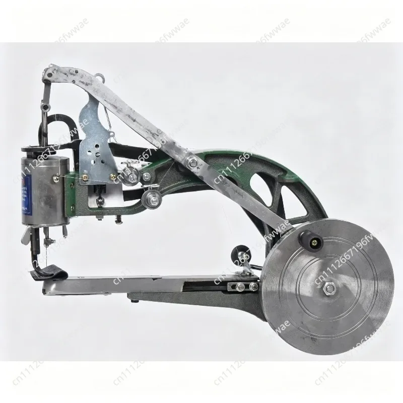 Small Leather Shoe Sewing Machine, Hand-cranked Repair and Sewing Shoes Machine, Old-fashioned Manual Shoe Patching Machine