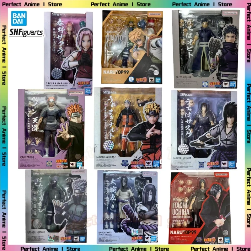 

В наличии Bandai SHF Naruto Shippuden Series SHF Uchiha Obito Мечта о ниркости и депаре, подвижная фигурка