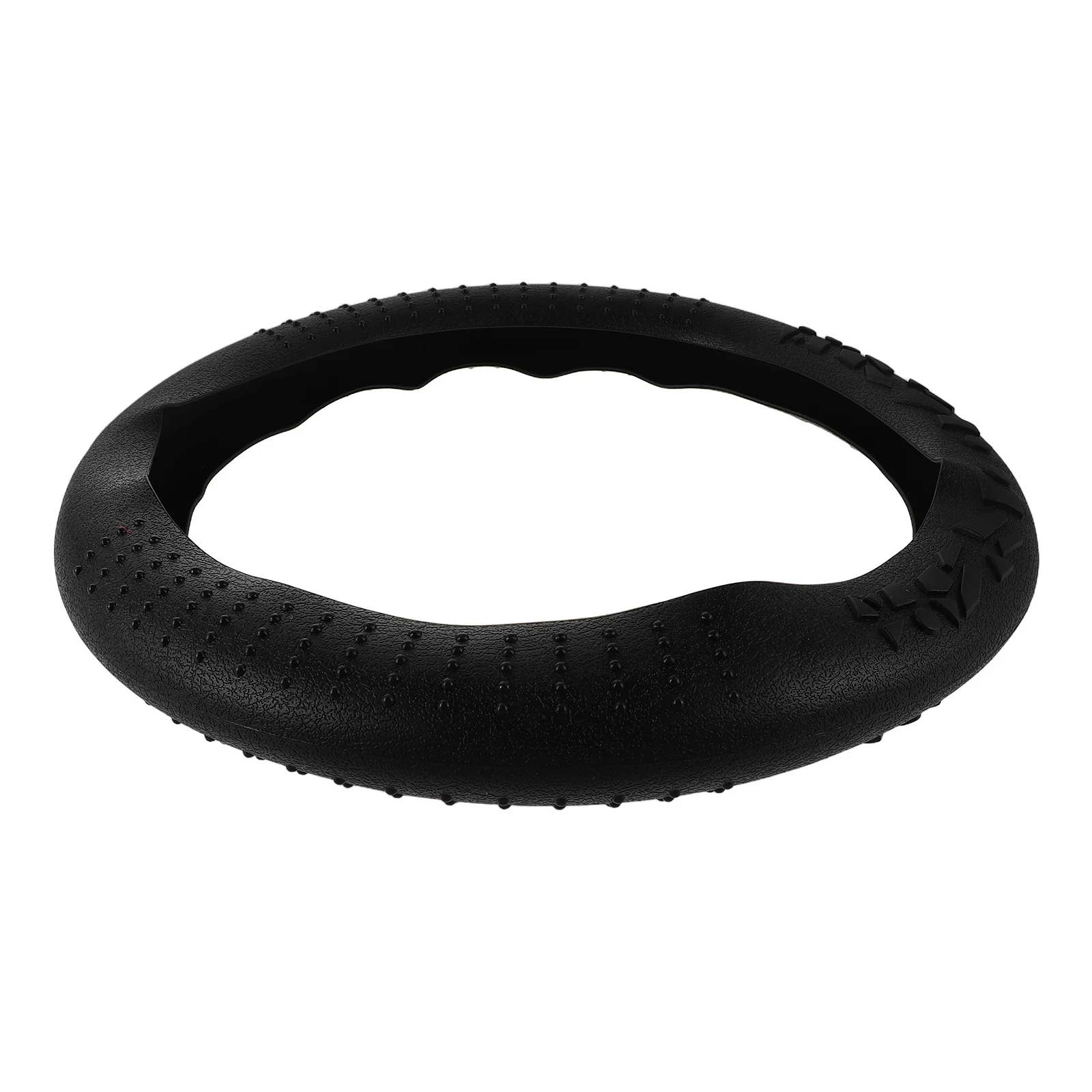 

Anti-Slip Silicone Wheel Cover Geometric Design Universal Fit Sun-Resistant Durable Elastic Particles Silicone Wheel Protector