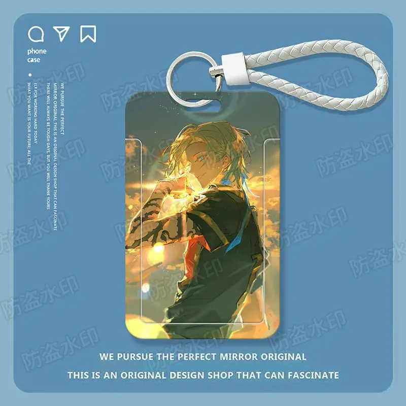 Michael Kaiser Anime ID Card Holder Blue Lock Protective Cover for Bus Subway Cards Credit Cards Cartoon Card Cover Collection