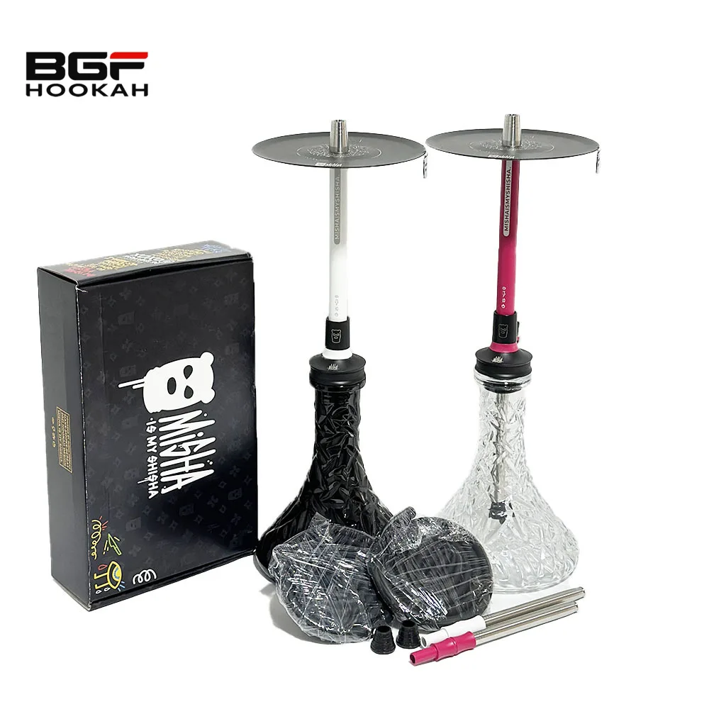 Multi Color Alpha Misha Revolt Hookah Russian Shisha Narguile Smoking Set Chicha Hookah Without Bottle