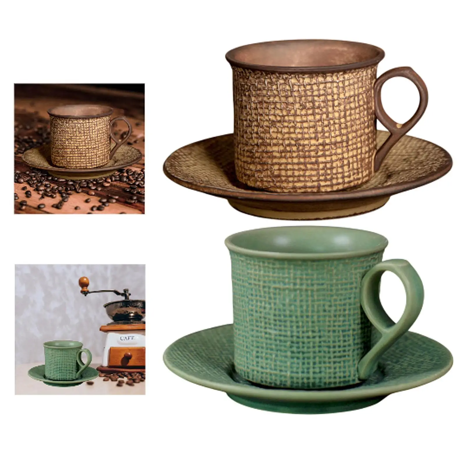 

Чашка для эспрессо с блюдцем, набор кофейных чашек, посуда для напитков, чашка для молока, керамическая чашка для