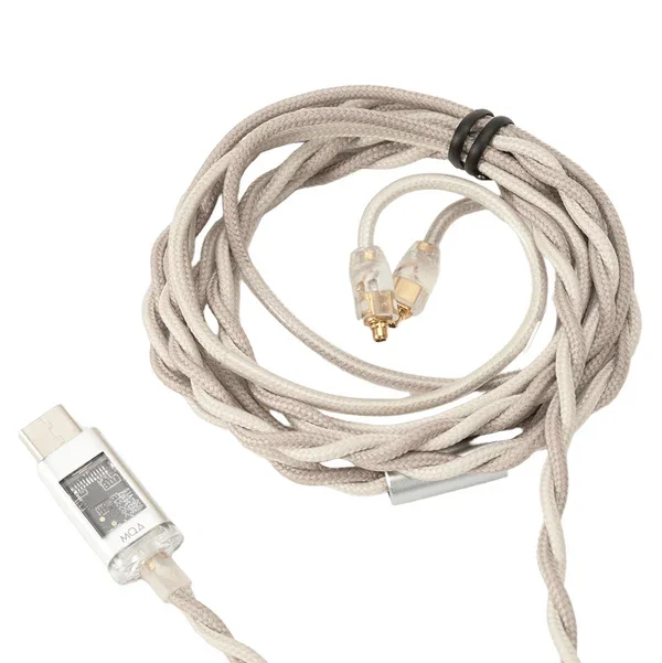 HIDIZS ST2 Pro Nebula  USB-C DSP Earphone Cable0.78mm 2-pin/Black-Blue2-pin/Silver-Gray