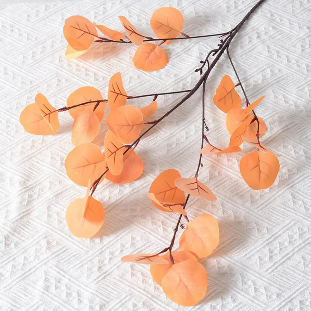 

Искусственные листья эвкалипта, стебли искусственного эвкалипта, реалистичные листья эвкалипта для дома и улицы, натуральный цвет, вены, легкое уход для 3