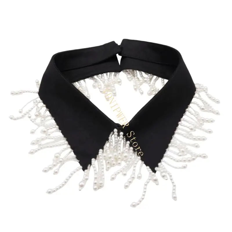 Fringowe Perły Odłączane kołnierz