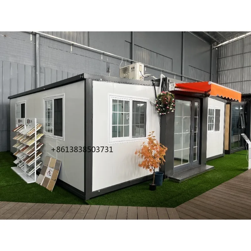 

20ft 40ft Tiny House 2 3 Bedrooms Mobile Home Prefabricated Expandable Container House Office Modular House Sheds Storage