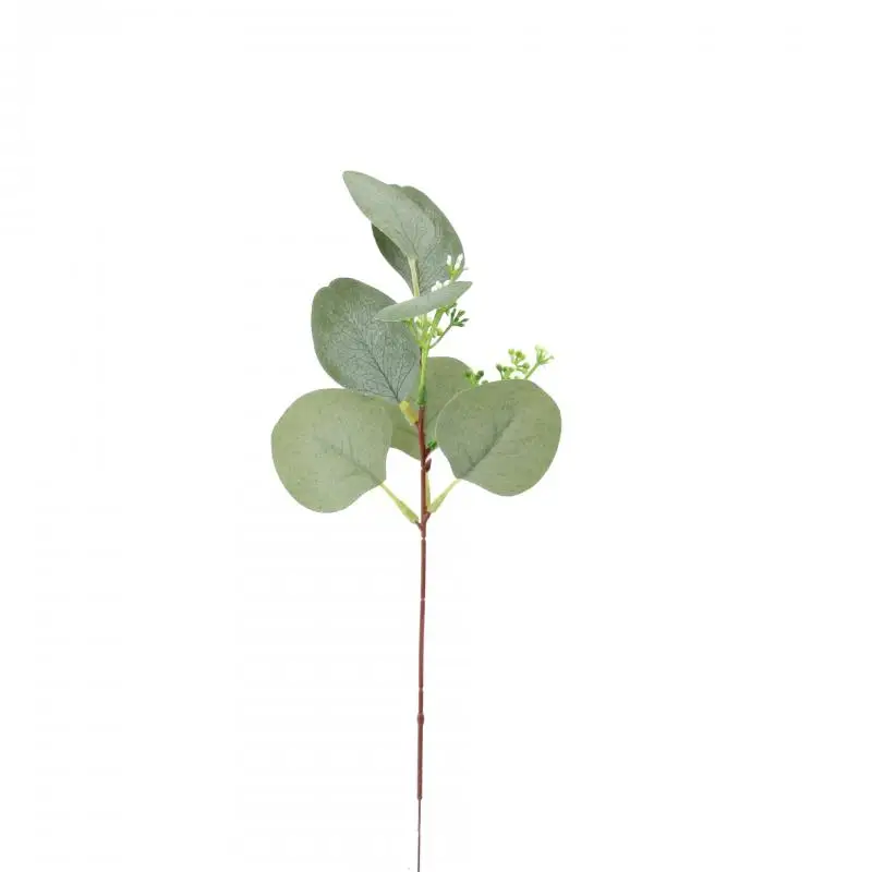 10/20 Stuks Kunstplanten Eucalyptus Blad Thuis Vaas Decoroutdoor Tuin Binnenplaats Bruiloft Bruid Bloem Krans Bloem Gift Props - afbeelding 2