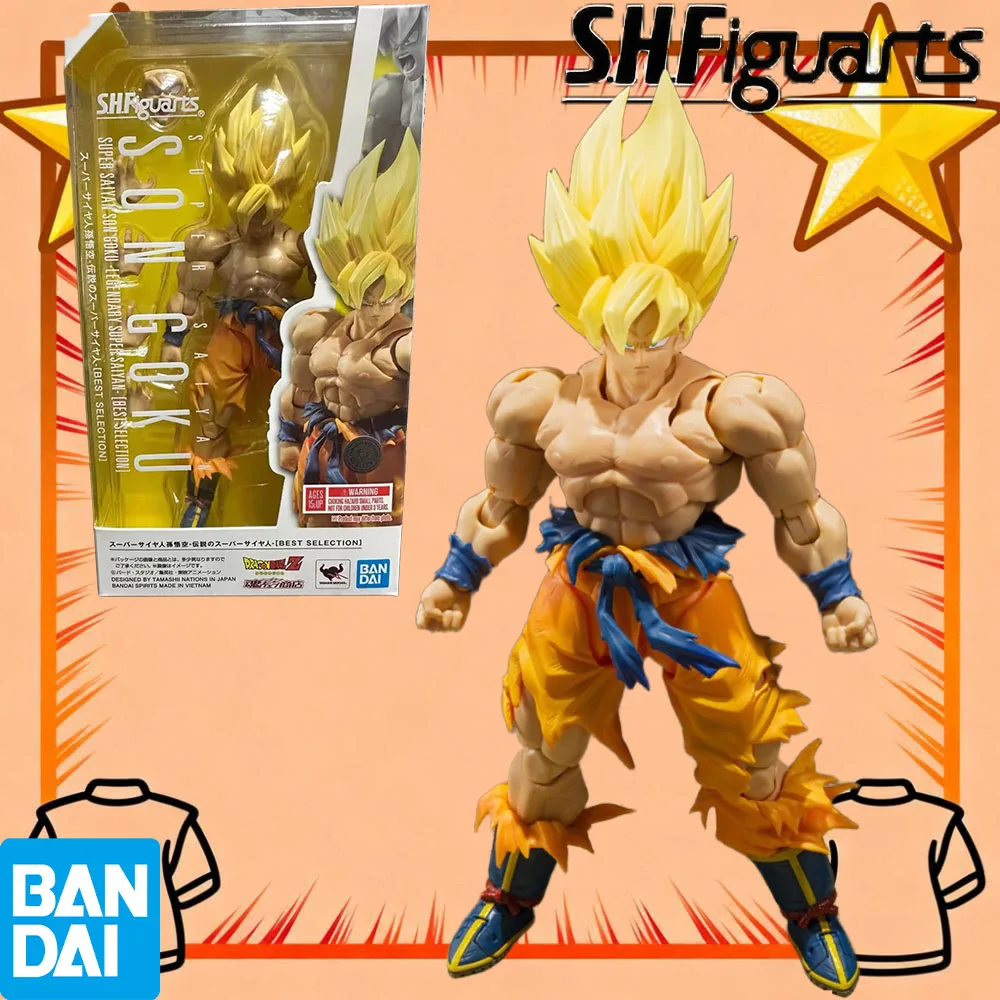 

100% подлинный в наличии Bandai S.H.Figuarts Dragon Ball Super Saiyan Goku - [ЛУЧШИЕ ВЫБОРЫ] Коллекция экшн-фигурок Модель игрушки