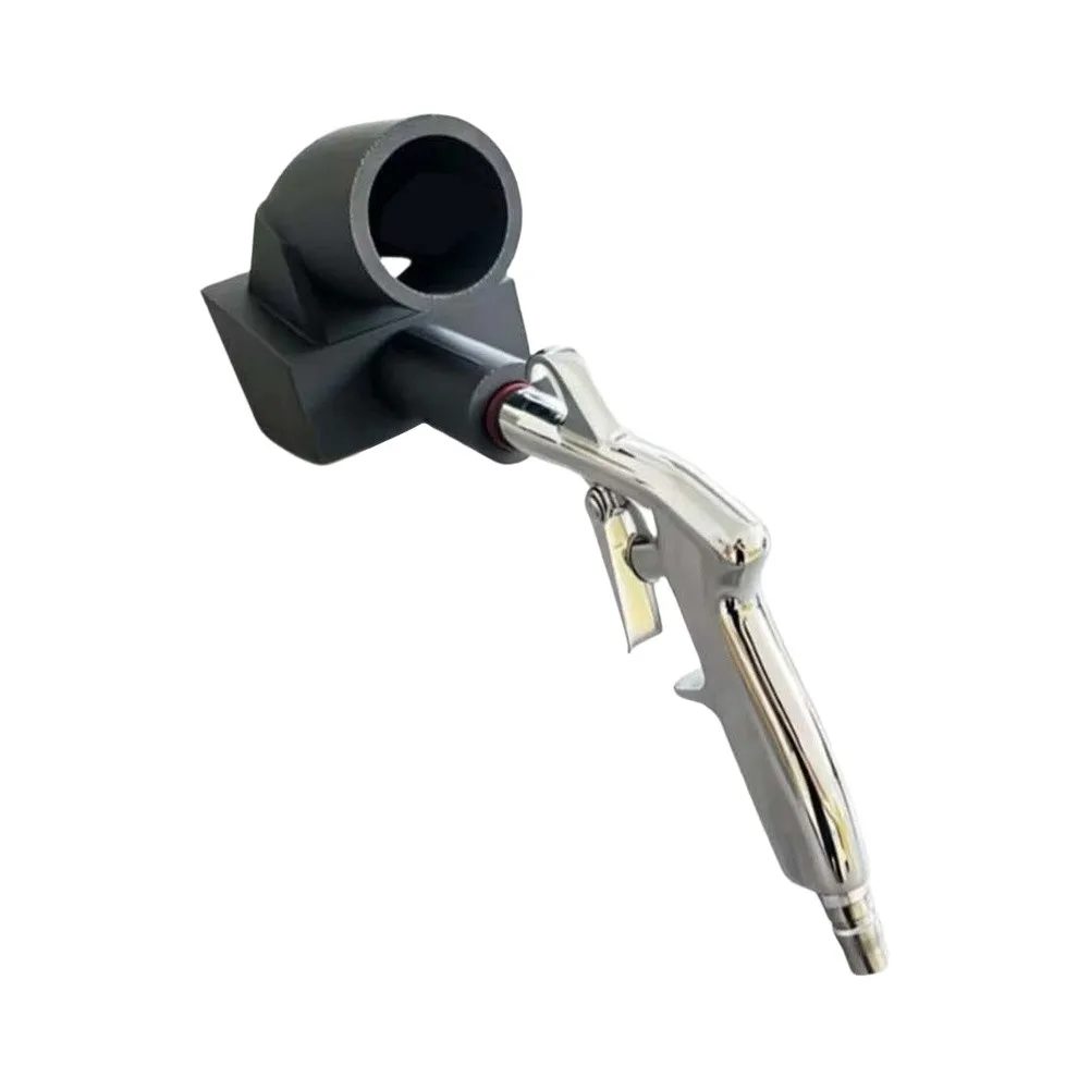 Dual-Mode Pneumatic Tool for Car Interiors Delivering Both Blowing Force and Vacuum Power to Clean Carpets Mats and Upholstery